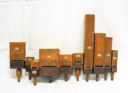 Canne d'organo in legno Foto &copy; Pierandrea Malfi