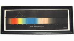 Tavola con spettro solare Foto &copy; Pierandrea Malfi