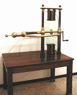 Macchina elettrica di Ramsden Foto &copy; Pierandrea Malfi